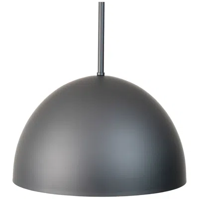 Hunter Erling Matte Black 1 Light Medium Pendant Ceiling Light Fixture