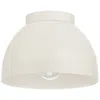 Hunter Erling Sandstone 1 Light Medium Flush Mount Ceiling Light Fixture