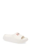 Hunter Faroe Platform Slide Sandal In British Ice