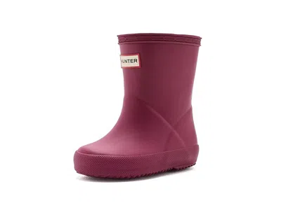 Hunter First Classic Boots (toddler/little Kid) Kids Shoes Dark Red: 11 Little Kid M