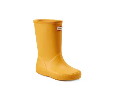 Hunter First Classic Rain Boot Kids' In Orange