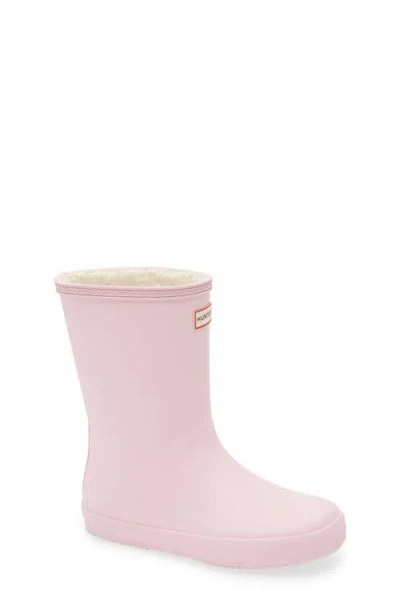 Hunter First Classic Waterproof Rain Boot In Azalea Pink