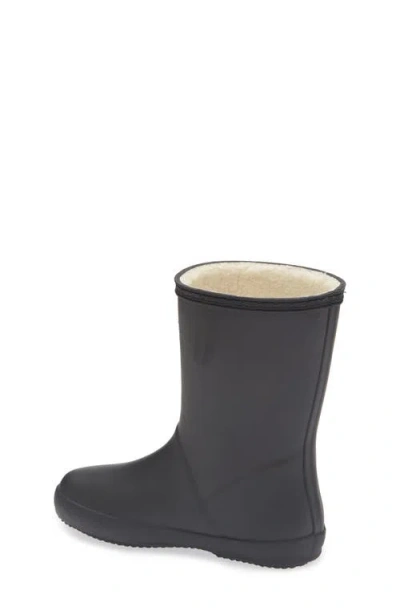 Hunter First Classic Waterproof Rain Boot In Black