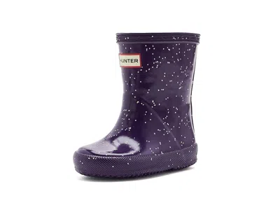 Hunter First Giant Glitter (toddler/little Kid) Kids Shoes Dark Purple Glitter: 1 Little Kid M