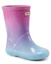Hunter First Starcloud Rubber Rain Boot In Blue
