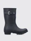 Hunter Original Short Boots In Schwarz