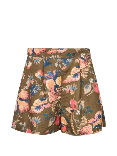 Hunter Floral Ashton Short In Multi
