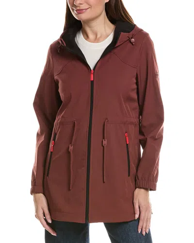Hunter Florence Softshell Short Jacket In Brown