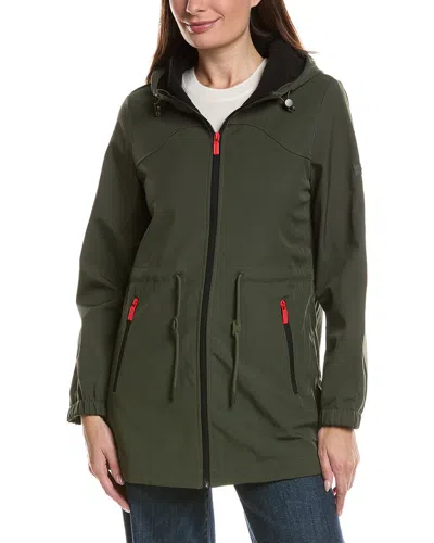 Hunter Florence Softshell Short Jacket In Green