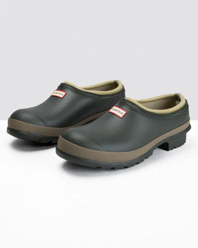 Hunter Gardener Womens Clog In Black