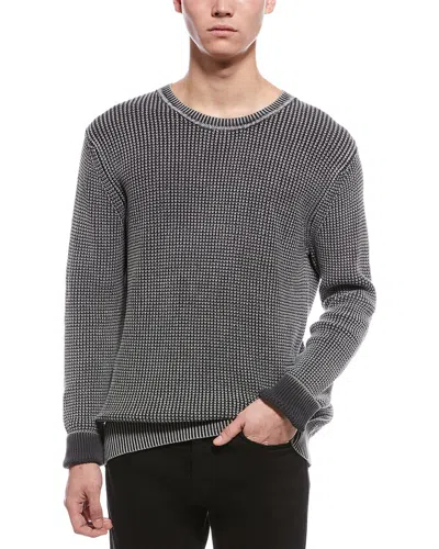 Hunter Garment-dye Crewneck Sweater In Gray