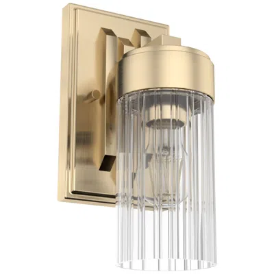 Hunter Gatz 10 1/2" High Alturas Gold Wall Sconce