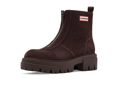 Hunter Gemma Women's Boots Medium Brown Suede: 9 M