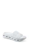 Hunter Geneva Slide Sandal In White