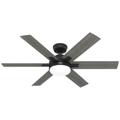 Hunter Georgetown Led 52 In Matte Black  Express Energy Star Fan