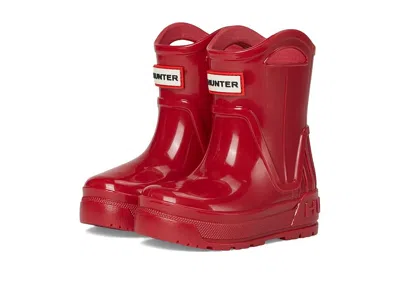 Hunter Georgey Rain Boot (toddler/little Kid) Kids Shoes Red : 5 Toddler M, Rubber/textile