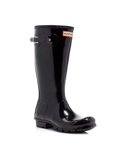 Hunter Gloss Original Kids Classic Rain Boots - Little Kid, Big Kid In Black
