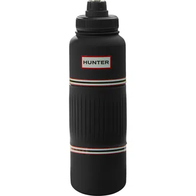 Hunter Gogrip Hydration Stainless Steel Tumbler With Carry Handle In Black