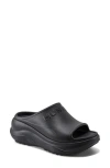 Hunter Haddie Platform Slide Sandal In Black 001