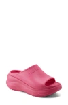 Hunter Haddie Platform Slide Sandal In Medium Pink 660