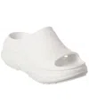 Hunter Haddie Platform Slide Sandal In White