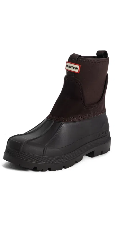 Hunter Hadley Boots Dark Brown