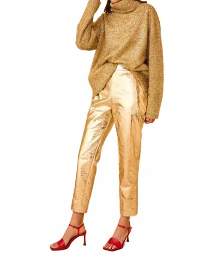 Hunter Haskell Pant In Cracked Gold