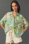 Hunter Hawkins Linen Top In Multicolor
