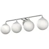 Hunter Hepburn 4 Light Vanity - Brushed Nickel