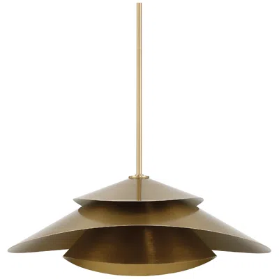 Hunter Hiro Alturas Gold 1 Light Extra Large Pendant Ceiling Light Fixture