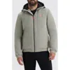 Hunter Horley Hooded Water Resistant Ripstop Jacket In Green