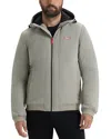 Hunter Horley Hooded Water Resistant Ripstop Jacket In Gray