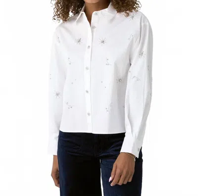 Hunter Hudson Button Up Shirt In Bright White