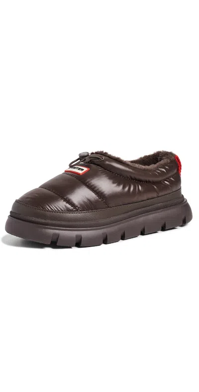 Hunter Hw Madi 5 Clogs Dark Brown