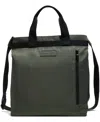 Hunter Hybrid Textile Backpack In Medium Green