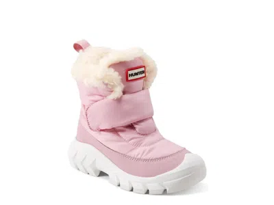 Hunter Igloo Snow Boot Kids' In Pink