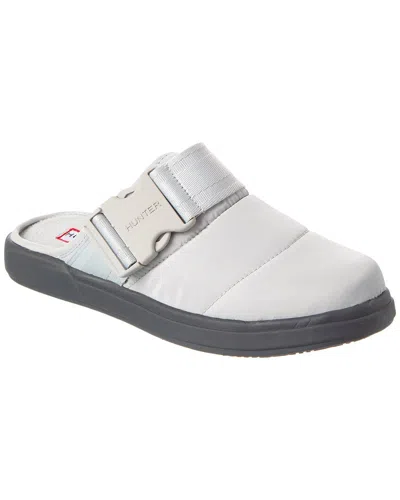 Hunter In/out Topclip Mule Slipper In White