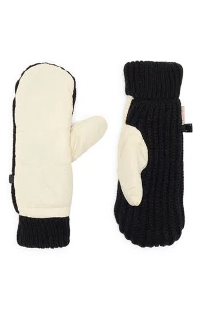 Hunter Intrepid Fleece Mittens In White