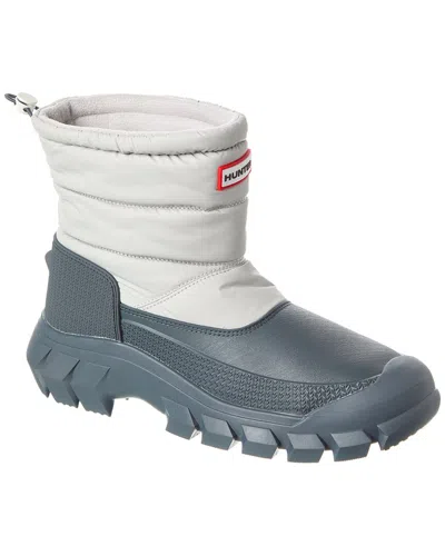 Hunter Intrepid Short Snow Boot In Grey