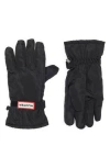Hunter Intrepid Snow Gloves In Black