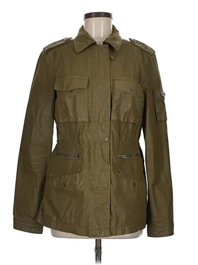 Pre-owned Hunter Jacket In Green