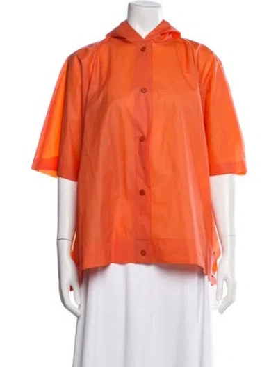 Pre-owned Hunter Jacket In Orange