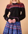Hunter Jackie Sweater In Highgrove Fairisle In Multi