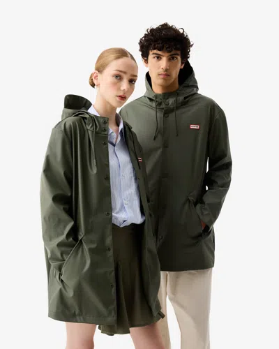 Hunter Jo Unisex Parka In Green