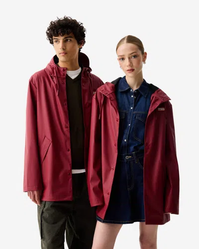 Hunter Jo Unisex Parka In Red