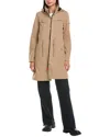 Hunter Kate Longline Coat In Multi