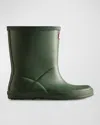 HUNTER KID'S CLASSIC LEATHER RAIN BOOTS, BABY/TODDLER/KIDS
