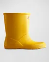 Hunter Kid's Classic Leather Rain Boots, Baby/toddler/kids In Yellow