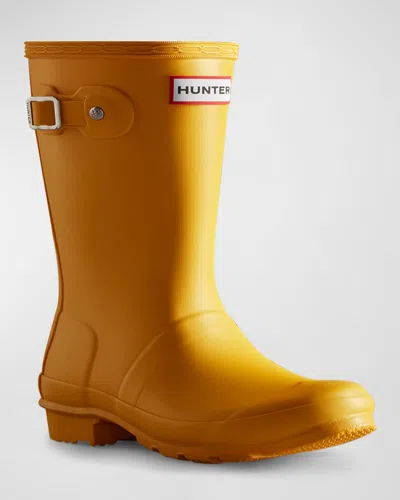 Hunter Kid's Original Rubber Boots, Baby/kids In Yellow