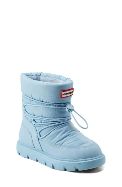 Hunter Kids' Cozy Boot In Light Blue